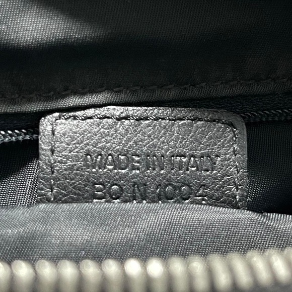 Christian Dior Navy Logo Charm Oblique Monogram Signature Trotter Boston Bag - Picture 6 of 7